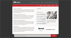 Desktop Screenshot of kblogic.com